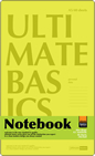Блокнот Ultimate basics, Cambridge, А5, 40 листов,  4 цвета
