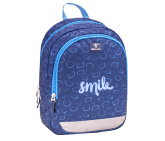 Рюкзак детский BELMIL KIDDY, светоотраж.элементы, 12 литров, 33х23х13 см, 305-4/9 BLUE SMILE