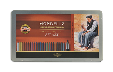 Набор акварельных карандашей Mondeluz, 32 предмета