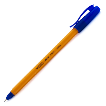 Ручка шариковая JET-LINE ORANGE, оранжевый корпус, синяя.