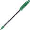 Ручка шариковая Flair X-5, пластик, зеленая