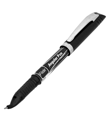 Ручка шариковая Angular, для левшей, пластик, черная