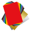 Бумага цветная двусторонняя волшебная А4, 10 цв., 10 л., офсет, в папке, (8цв+зол+сер) "Зверята" FORUM Office Collection Kids
