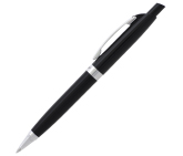 Автоматическая шариковая ручка Success, черный с хромом акриловый корпус, цвет чернил: синий