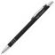 Автоматическая шариковая ручка Indigo, черный металлический корпус в футляре, цвет чернил: синий