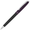 Автоматическая шариковая ручка Voyager, коричневый с черным металлический корпус, цвет чернил: синий