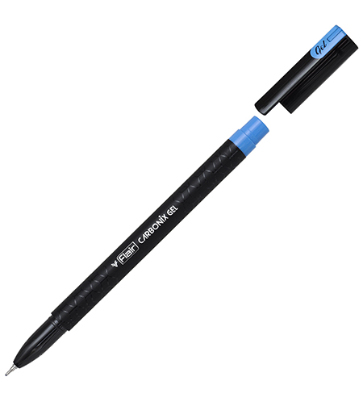 Ручка гелевая CARBONIX - II, карбоновый корпус, 0,5мм, цвет чернил: синий