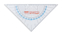 Треугольник Softie Flex, 45°, 16 см, особо гибкий, прозрачный, блистер, 2251319
